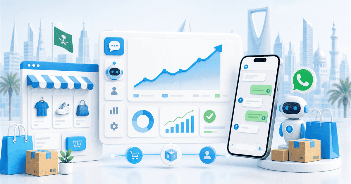 خدمة العملاء بالذكاء الاصطناعي للمتاجر السعودية 2026